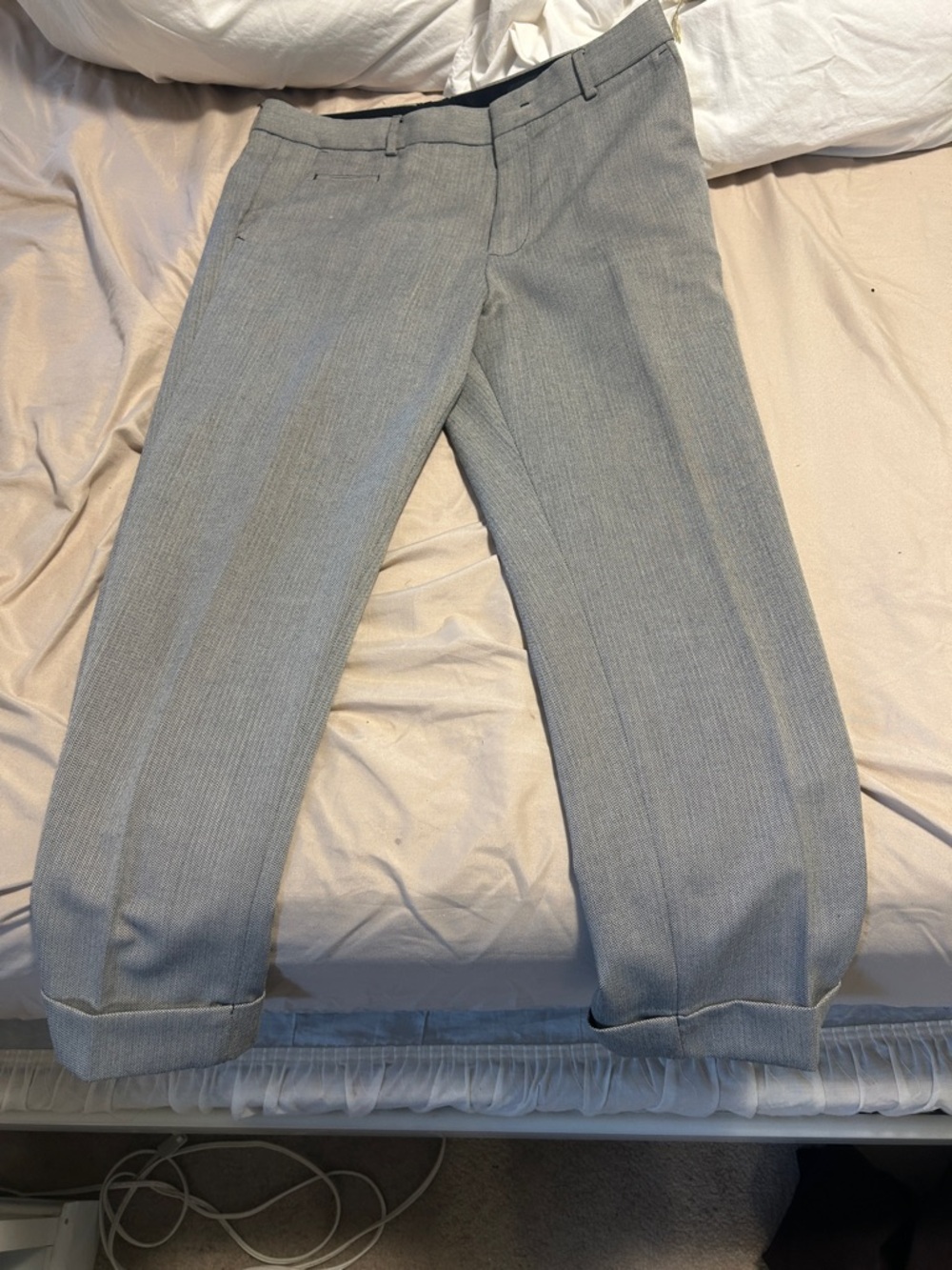 Club Monaco Light Gray Men's Dress Pants